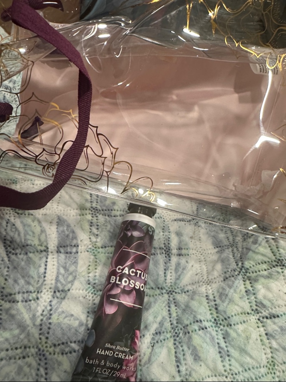 Bath & Body Works Cactus Blossom Hand Cream & Bag Set